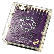 Open-Source Gamekaartlezer met Transparante, Witte Gegoten Behuizing RP2040 MCU -Modus voor Launcher voor NDS voor NDSL voor