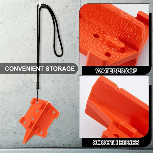 16Pcs Deck Spacers 1/8 and 3/16 Inch Board Spacing Edges Tool, Fastener Alignment Guide Tools for Pressure Treated 1