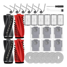 Pack of 30 Accessories for  Saros 10R, Saros 20, Curv 2 ProX Robot Vacuum Cleaner