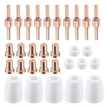 ESAB PT-31 -40 Plasma Electrode Cutting Nozzle Accessories Cutting 30 Sets of Plasma Cutting Nozzle Electrode