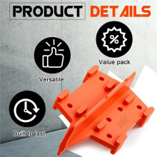 16Pcs Deck Spacers 1/8 and 3/16 Inch Board Spacing Edges Tool, Fastener Alignment Guide Tools for Pressure Treated