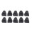 10pcs 16633065 Rear Tail Gate  Bumper Stoppers for  Silverado  Sierra 1999-2006 Trunk Rubber Stop Block 1