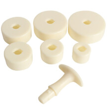 Versatile Tart Molds Set - Round Fluted Pastry Rings & Egg Tart Molds for Baking, Mousse, Desserts & Kitchen DIY