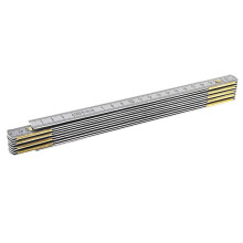Regla Plegable de Doble Escala Métrica de 2 M para Metalurgia / Dibujo Industrial / Ingeniería, Medición Multiusos