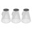 Solar Garden Lantern, Decorative Outdoor Post Light with Scenic Effect, Automatic -, IP44 Waterproof White 2