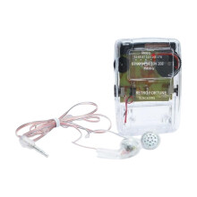 Transparent AM/FM Pocket Radios Machine Portable Radio Support Headphones Stereo Vintage Radio
