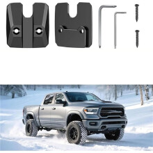 Aluminum Sun Shade Fixing Set for 2019 2023 Pickup Truck 1500 Sun Shade Mounting Heavy Duty Clip Set