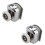4 Single Top Bottom Shower Door Rollers 23mm 3