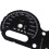 Motorcycle Speed Dial Instrument Panel Speedometer /H Gauge Face Sticker for  Glide  Glide 14-18 Black 1