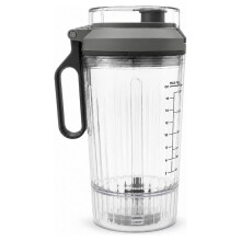 22oz Replacement Travel Cup for Blast Max BC251 Series Twist & Go Removable Vessel Clear Blender Jar Gray