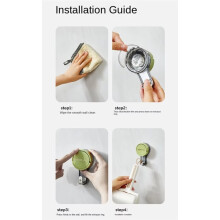 Strong Vacuum Suction Hooks Traceless No-Drilling Adhesive for Home Bathroom Kitchen Door Back Toilet Area Yellow