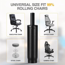 14-22 Inch Extra Long Office Chair Cylinder Replacement, 8" Stroke Lift, Hydraulic Pneumatic Piston, Universal Fit
