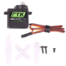 PTK 7465W Micro Digital Servo Metal Gear Motor 5kg Torque for SCX24 AX24 1/24 Crawler Cars Robots Fixed Wings