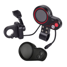 LT01 Electric Scooter LCD Display Throttle Kit for Kaabo Mantis 8/Mantis 10 6Pin Waterproof Dashboard Replacement Parts
