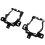 Fog Light Bracket 9675686980 9675687980 for  208 2012-2019 Front Bumper Mounting Bracket Accessories 1
