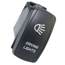 Car Boat Rocker 12V Waterproof Lighted Rocker Toggle Off 5 Pin for Marine ATV RZR RV Auto Truck