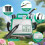 Battery Powered Garden Sprayers 2 Gallon,Electric Sprayers with USB Rechargeable Handle,3 Mist Nozzles, Retractable Wand 3