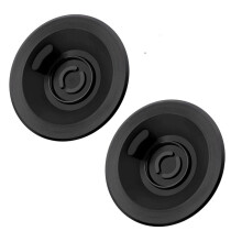 2 Stück Espresso-Reinigungsdisc für Luxe Cafe für Espresso-Maschinenzubehör, Silikon-Espresso-Rückspül-Disc