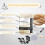 Sourdough Bread Baking Set - Complete Bread-Making Tool Kit,Proofing Basket Tool Set for Bread Enthusiasts 5