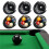 6Pcs Replacement Pool Table Pockets Extended Billiard  Baskets Billiard Pool Table Pockets Table Accessories 6