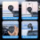Car Phone Holder with Magnetic Suction Cup, for  Mount for  and Android Cases (Black) 3