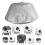 2PCS Self Cleaning Litter Box Waterproof Pads for Most Automatic Cat Litter Boxes Stick-Free, Scratch-Resistant 5