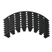 8 Stuks Universele Anti-Krasstrips voor de Onderkant van de Voorbumper, Beschermplaten voor de Bumper van Uw Auto