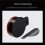 USB Rechargeable LED Helmet Tail Light High Brightness Flashing Warning Light Installation Tools Light for Night Riding 5
