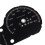 Motorcycle Speed Dial Instrument Panel Speedometer /H Gauge Face Sticker for  Glide  Glide 14-18 Black 4