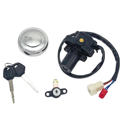 Motorcycle Ignition  Lock with Key Fuel Cap Lock  Lock for  XVS950 V-Star Motorcycle Accessories