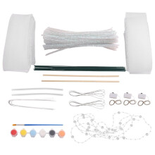 Handmade DIY Material Kit Ink and Water Floating Lotus/Pipa Photography Prop Gift for Friends Modern Style