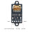 5Pcs 0.5 Inch OLED Display Module with ST7312 Driver IC for DIY Electronics Projects 5