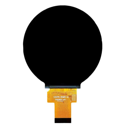 2.8 Inch Circular TFT LCD Display Module HD IPS 480 480 30PIN Capacitive Touch ST7701 MIPI RGB Interface