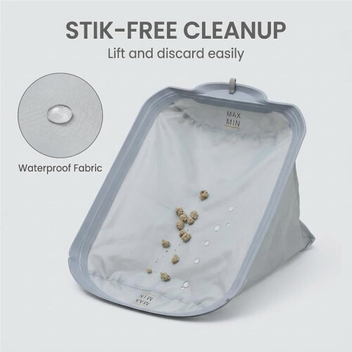 2PCS Self Cleaning Litter Box Waterproof Pads for Most Automatic Cat Litter Boxes Stick-Free, Scratch-Resistant 1