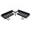 Adjustable over-Faucet Shelf Organizer, No Drill Foldable Sink Shelf with Drain Rack Black 2