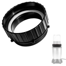 Blenderadapterring voor , Lekvrij, Geschikt voor Kerr Mason Jars met Brede Opening