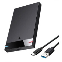2.5 Inch HDD Enclosure Type-C External Hard Drive Case 5Gbps High Speed Portable Hard Drive Enclosure