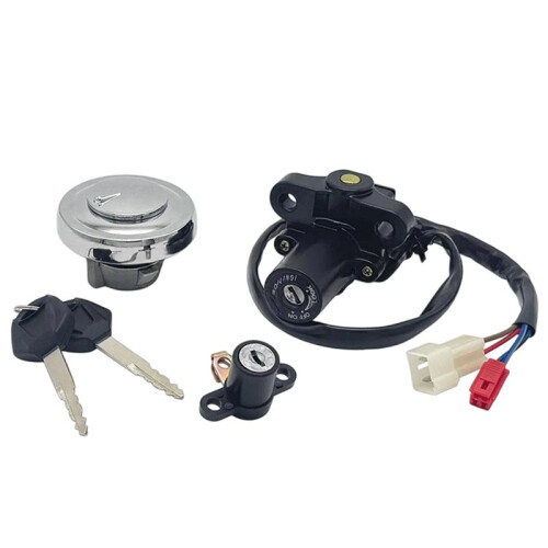 Motorcycle Ignition  Lock with Key Fuel Cap Lock  Lock for  XVS950 V-Star Motorcycle Accessories 2