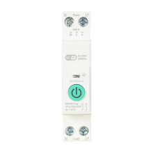 63A Tuya WiFi Circuit Breaker with Metering Power KWh Voltage Current Protect Power Statistics Timer