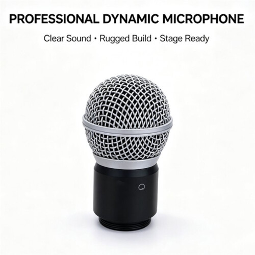 Replacement Wireless Handheld Microphone Grille Cartridge Capsule  for  SM58 1