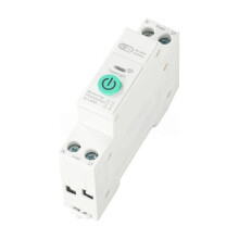 63A Tuya WiFi Circuit Breaker with Metering Power KWh Voltage Current Protect Power Statistics Timer