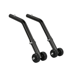 Wheelchair Anti Tippers Anti Roll Back Accesory for Wheelchairs, Transport Chairs, Heavy Duty, Bariatric Added Stability