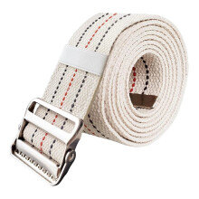 Gait Belt for Seniors 60"Transfer Aid with Metal Buckle 350 Lbs Heavy-Duty, 2" Wide, Breathable Cotton-Polyester