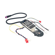 Electric Scooter Dashboard Board Display Meter Panel Compatible with 5 Electric Scooter Replacement Parts