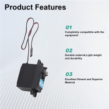 W5513 4T 10kg Metal Gear Sail Winch Servo 0.09sec 360 Degree for RC Sailing Competition Steering Gear