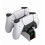 Ladestation für PS5-Controller, Schnelllade-Dock für Zwei Controller mit USB-C-Anschlüssen und LED-Anzeige für 2 Controller 6