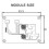 24G LD2460  Home Human Presence Distance Tracking Sensor Motion Module HLK-LD2460 Human Body State Sensing 6