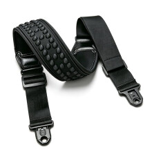 Auto Lock Guitar Straps for Electric Guitar Bass, 3D Sponge Filling Foam Pad Strap,Adjustable Length From 45" to 55" B