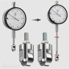 2pcs Roller Contact Point for Dials Digital Indicators Depth Gauge M2.5 Thread 10mm Diameter Wheel Metric Contact Point