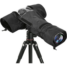 Waterproof Camera Rain Cover for DSLR Camera Protector for Outdoor Photography with Anti-Fog Window & Lens-Change Access